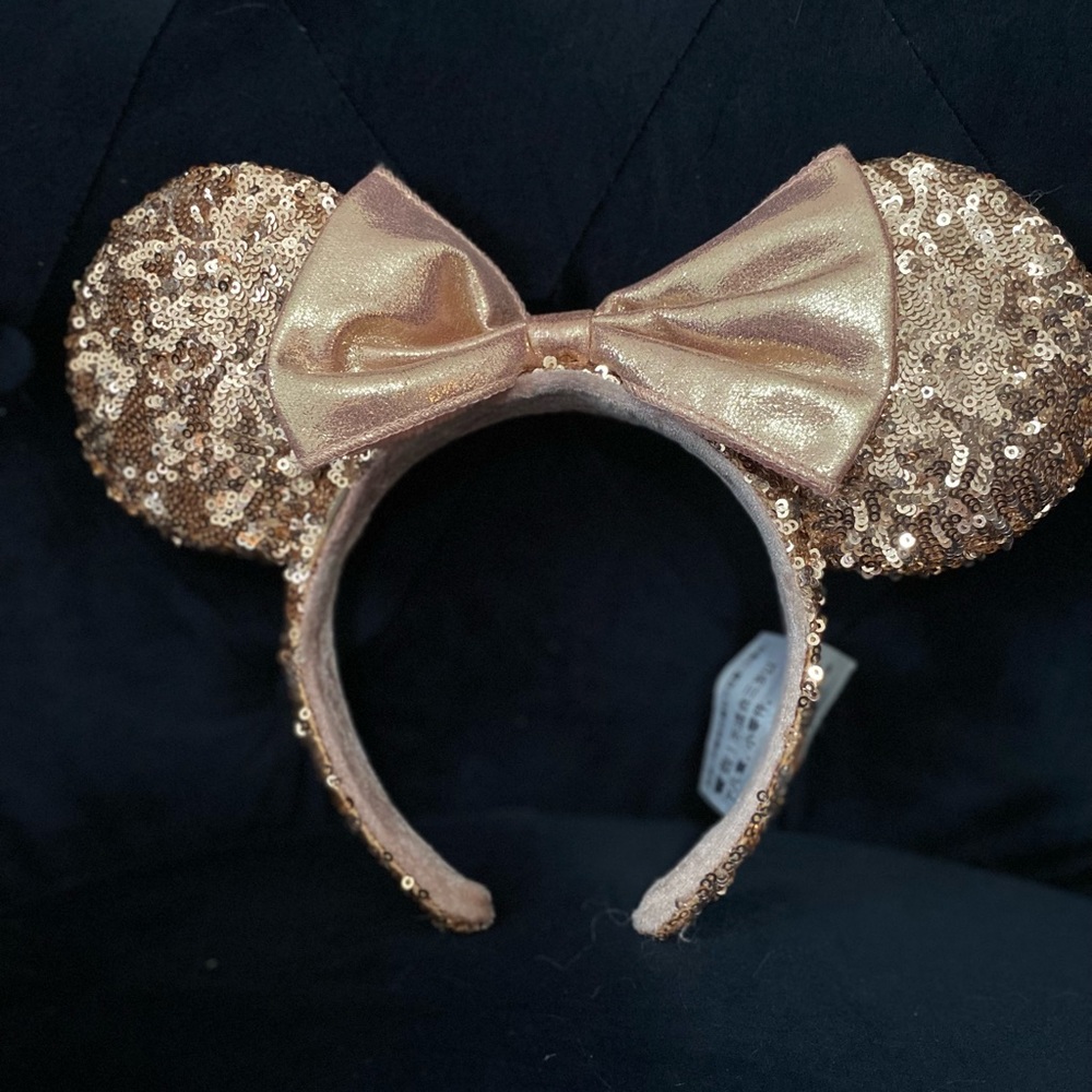 Minnie Mouse headband Rose Gold